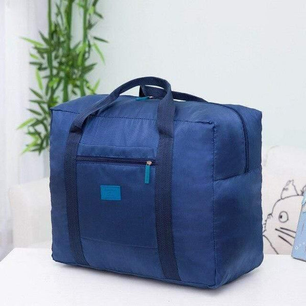 Planet Gates Navy Waterproof Nylon Travel Bags Organizer Packing Cubes Women Men Large Capacity Folding Duffle Bag Luggage Girl holiday Bag