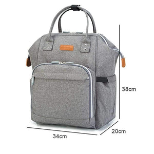 Planet Gates NB007 Maternity Nursing Diaper Bag Baby Care Stroller Carriage Large Capacity Organizer Backpack Travel Nappy Handbag Mochila