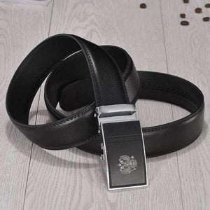 Planet Gates ne321 1 / 100cm 27to29 Incn [LFMB]Famous Brand Belt Men Top Quality Genuine Luxury Leather Belts for Men,Strap Male Metal Automatic Buckle