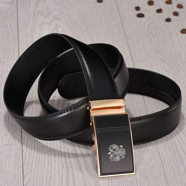 Planet Gates ne321 / 100cm 27to29 Incn [LFMB]Famous Brand Belt Men Top Quality Genuine Luxury Leather Belts for Men,Strap Male Metal Automatic Buckle