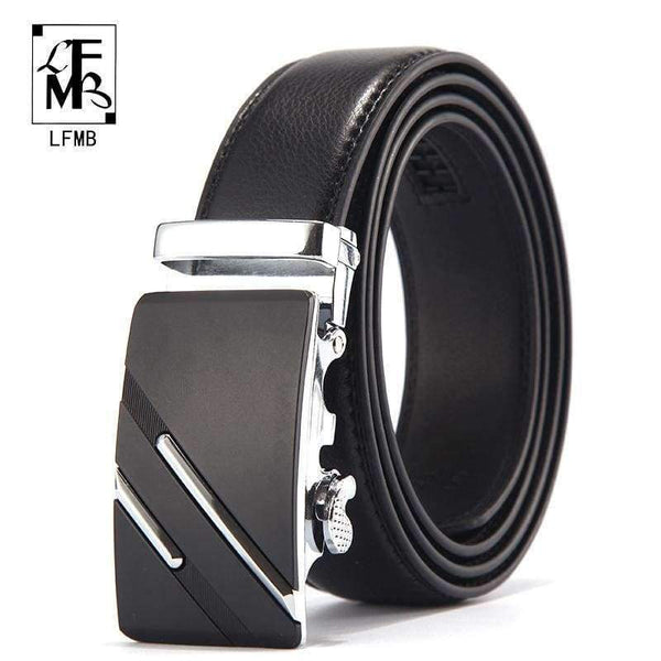 Planet Gates ne330 / 95cm 24to27 Incn [LFMB]Famous Brand Belt Men Top Quality Genuine Luxury Leather Belts for Men,Strap Male Metal Automatic Buckle