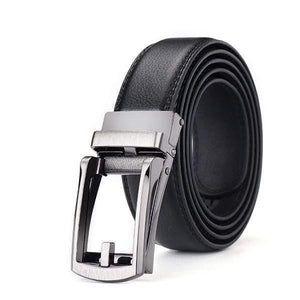 Belt Male Men's Belt  Genuine Leather Strap Luxury Brand Automatic Buckle Belts For Men Belts Cummerbunds  Cinturon Hombre