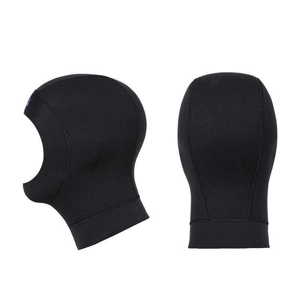Planet Gates Neoprene Scuba Winter Swimming Diving Caps With Shoulder Snorkeling Hat Hood Neck cover Warm Wetsuit Protect Hair