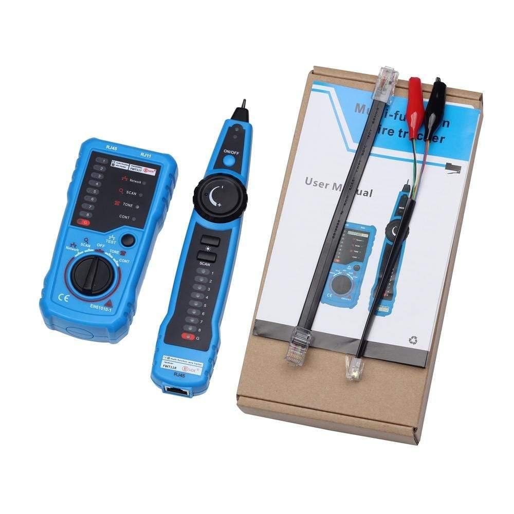Network Cable Tester Detector RJ11 RJ45 Cat5 Cat6 Telephone Wire Tracker Tracer Toner Ethernet LAN Line Finder