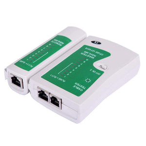 Network Cable Tester RJ45 RJ11 UTP LAN Cable Tester Networking Tool Handheld Wire Telephone Line Detector