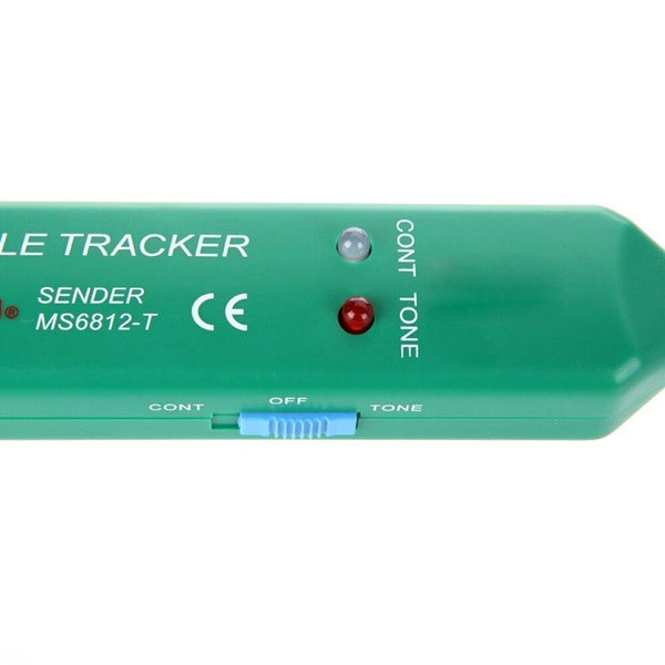 Network Cable Tracker MS6812 Telephone Line Tester Cables Continuity Detector Wiring Finder for Installing Maintaining Wires