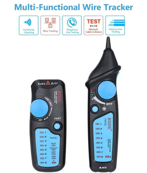 Planet Gates Network Cable Tracker Tester BSIDE FWT82 81 RJ45 RJ11 Telephone Wire Toner Ethernet LAN Tracer Analyzer Detector Line Finder