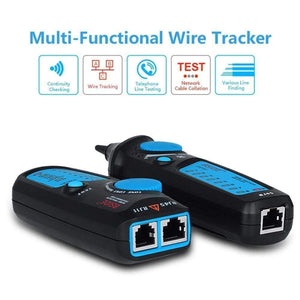 Planet Gates Network Ethernet Cable LAN Tester Tracker Phone RJ45 RJ11 Telephone Wire USB Cable Analyzer Detector Line Finder Tools MS6812