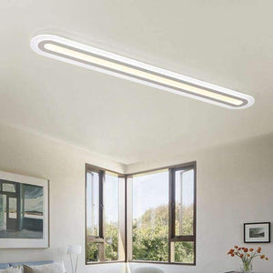Planet Gates Neutral light / L40cm   28W Strip Acrylic LED ceiling light Home Living Room Bedroom Study Room Ceiling lamp Office Commercial Lighting