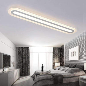 Planet Gates Neutral light / L40cm   28W Strip Acrylic LED ceiling light Home Living Room Bedroom Study Room Ceiling lamp Office Commercial Lighting