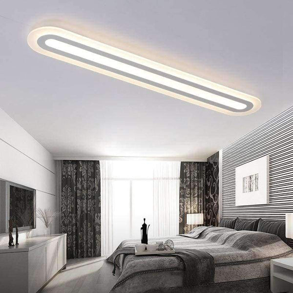 Planet Gates Neutral light / L40cm   28W Strip Acrylic LED ceiling light Home Living Room Bedroom Study Room Ceiling lamp Office Commercial Lighting