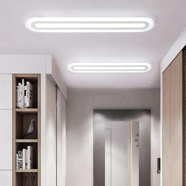 Planet Gates Neutral light / L40cm   28W Strip Acrylic LED ceiling light Home Living Room Bedroom Study Room Ceiling lamp Office Commercial Lighting