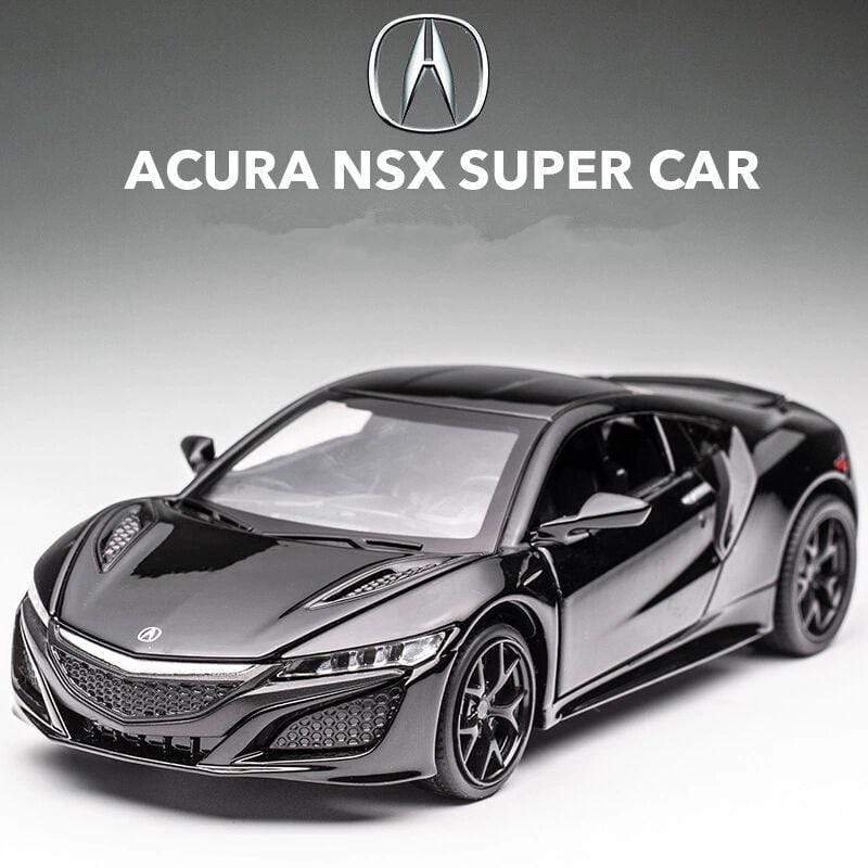 Planet Gates New 1:32 Acura NSX Alloy Sports Car Model Diecast & Toy Vehicles Metal Super Car Model Simulation Sound Light Childrens Toy Gift