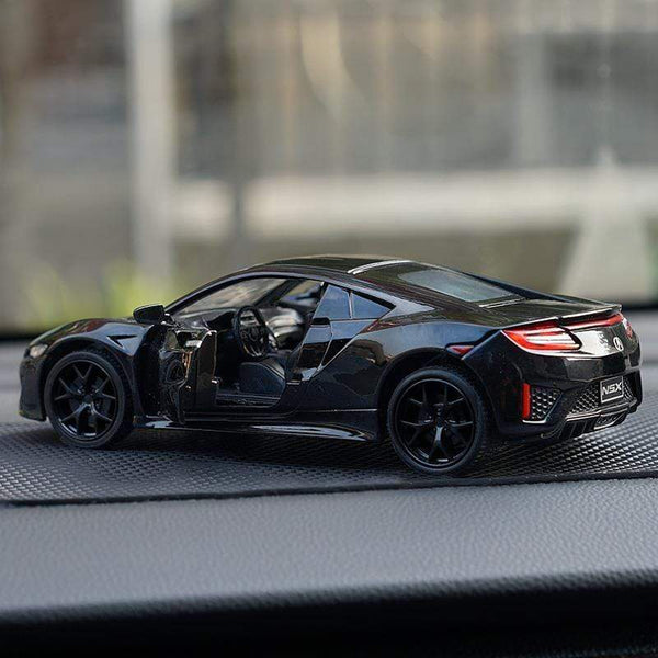 Planet Gates New 1:32 Acura NSX Alloy Sports Car Model Diecast & Toy Vehicles Metal Super Car Model Simulation Sound Light Childrens Toy Gift