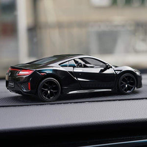 Planet Gates New 1:32 Acura NSX Alloy Sports Car Model Diecast & Toy Vehicles Metal Super Car Model Simulation Sound Light Childrens Toy Gift