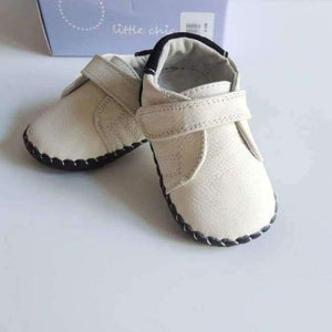 Planet Gates new / 1.5 Genuine Leather Shoes Indoor Baby Shoes Boys Girls Soft Anti-skid Toddler Shoes Fashion Light Blue First Walkers