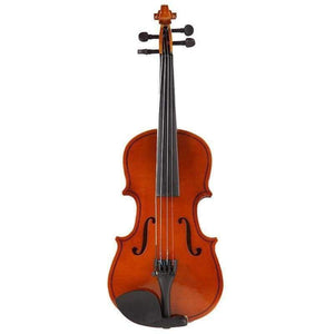 Planet Gates New 1/8 Size Matte Natural Acoustic Violin Fiddle with Case Bow Rosin Musical Instrument