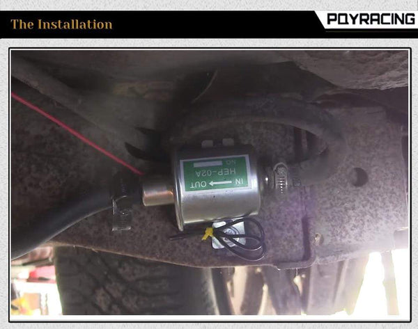 Planet Gates New 12V 24V Electric Fuel Pump Low Pressure Bolt Fixing Wire Diesel Petrol HEP-02A For Car Carburetor Motorcycle ATV