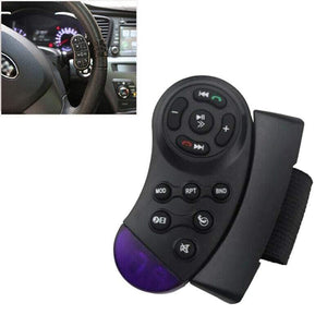 Planet Gates New 1pc Universal Car Steering Wheel Remote Control Switch Vehicle Bluetooth MP3 DVD Stereo Button