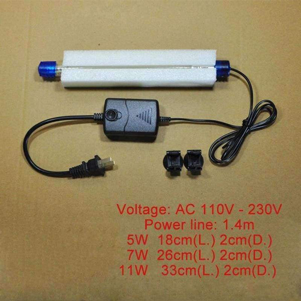 Planet Gates New 1PC UV Germicidal Light For Aquarium Ultraviolet Sterilizer Lamp Submersible Diving Fish Reef Coral Tank Bactericidal lamp