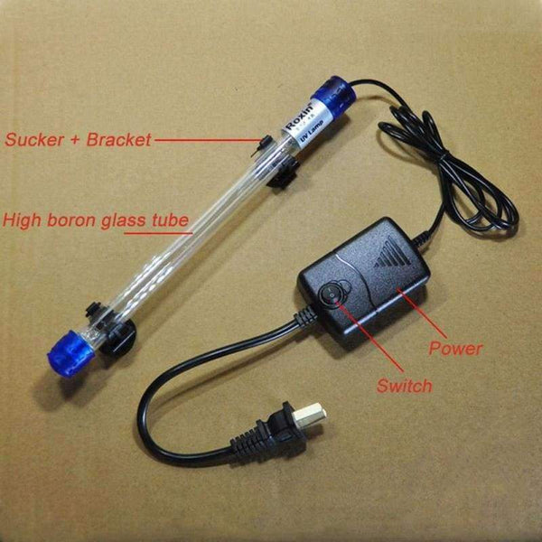 Planet Gates New 1PC UV Germicidal Light For Aquarium Ultraviolet Sterilizer Lamp Submersible Diving Fish Reef Coral Tank Bactericidal lamp