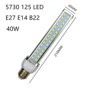 Planet Gates NEW 1pcs/lot 5730 LED lamp Corn light 30W 40W 50W 60W 80W 100W Led Bulb E27 E39 E40 85-265V High brightness energy-saving bulb