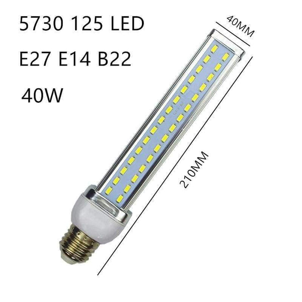 Planet Gates NEW 1pcs/lot 5730 LED lamp Corn light 30W 40W 50W 60W 80W 100W Led Bulb E27 E39 E40 85-265V High brightness energy-saving bulb