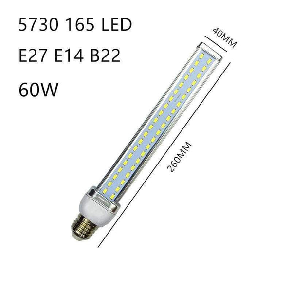 Planet Gates NEW 1pcs/lot 5730 LED lamp Corn light 30W 40W 50W 60W 80W 100W Led Bulb E27 E39 E40 85-265V High brightness energy-saving bulb
