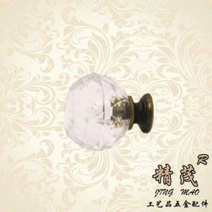 Planet Gates New 30mm Diamond Shape Crystal Glass cabinet knobs and handles Cupboard door Drawer Pull Furniture Accessory home deocr