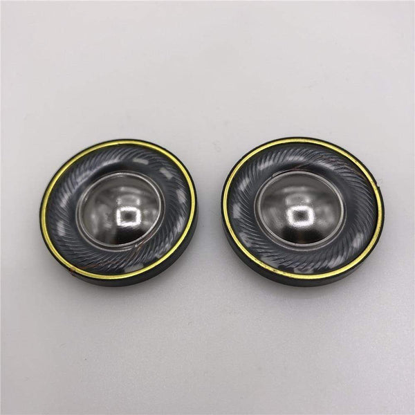 Planet Gates New 40mm Speaker Unit for DIY headset excellent sound Titanium driver Copper ring Clear vocal Deep bass sound Highly Recommended