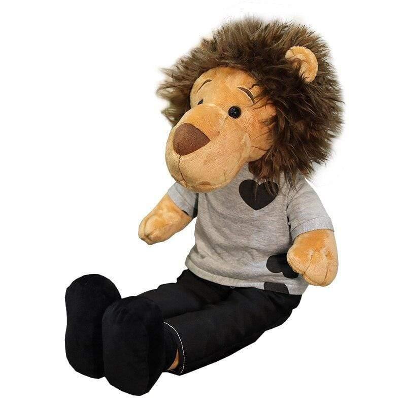 New 50-125cm Full Size Minomi Lion Stuffed Doll Plush Animal High Quality Toy Lee MinHo King Lion Special Gift For Fans Friends