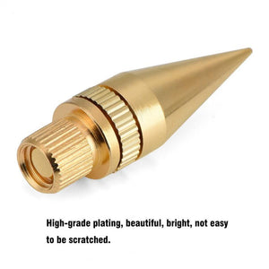 New 8 Pairs 6 X 36Mm Copper Speaker Spike Isolation Stand + Base Pad Feet Mat Speaker Isolation Speaker Isolation Pads