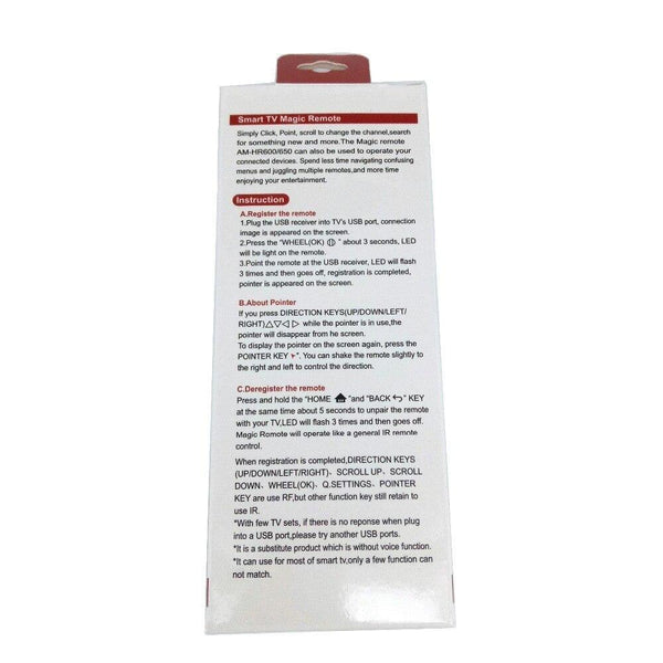 Planet Gates NEW AM-HR600 AN-MR600 Replacement FOR LG Magic Remote Control 42LF652v LF630V 55UF8507 49UH619V For Smart TV Fernbedienung