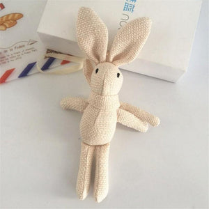 Planet Gates New Arrival Cute Soft Lace Dress Rabbit Stuffed Plush Animal Bunny Toy Pets Fashion For Baby Girl Kid Gift Animal Doll Keychain