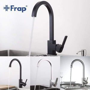 Planet Gates New Arrival Hot And Cold Water Kitchen Sink Faucet Space Aluminum Water Mixer Tap 360 Degree Rotation YF40010