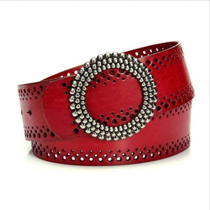 Planet Gates New Arrival Women Korean Style Cowhide Wide Belt Fashion Female Genuine Leather Coat Skirt Decoration Belts Top Quality