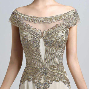 Planet Gates New Arrivals  Luxury Elegant Long Mermaid Evening Dresses Satin Party Gowns Formal Real Photos LSX401