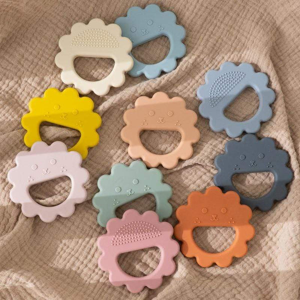 Planet Gates New Baby Teethers Rodent Teething Ring Molar Stick Cartoon Cute Flower Shaped Teeth Chewing Baby Health Stop Sucking Thumb Toys