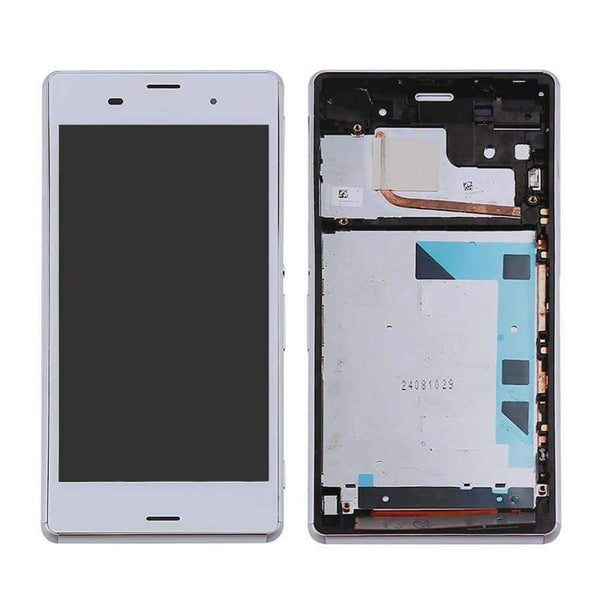 Planet Gates NEW BLACK NO FRAME Sony Xperia Z3 LCD L55t D6603 D6653 LCD Display Touch Screen Digitizer Frame Replacement Parts Display For Sony z3 Screen