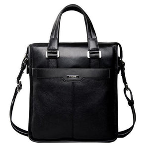 Planet Gates New brand men bag genuine leather handbag Perfect Quality Natural cowskin leather Vertical men business briefcase