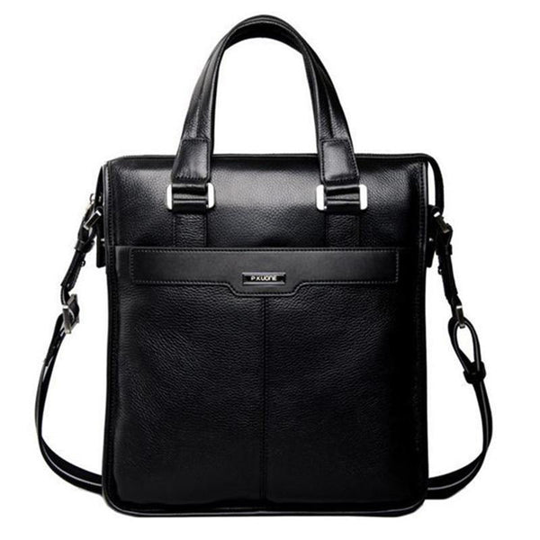 Planet Gates New brand men bag genuine leather handbag Perfect Quality Natural cowskin leather Vertical men business briefcase