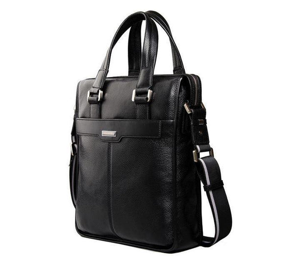 Planet Gates New brand men bag genuine leather handbag Perfect Quality Natural cowskin leather Vertical men business briefcase