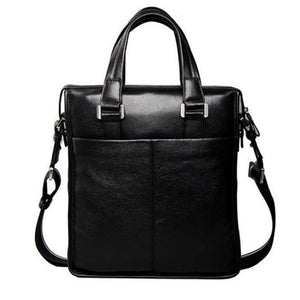 Planet Gates New brand men bag genuine leather handbag Perfect Quality Natural cowskin leather Vertical men business briefcase