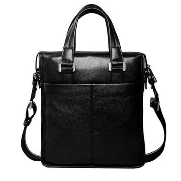 Planet Gates New brand men bag genuine leather handbag Perfect Quality Natural cowskin leather Vertical men business briefcase