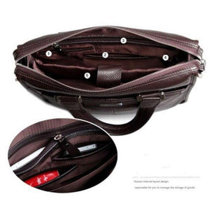 Planet Gates New brand men bag genuine leather handbag Perfect Quality Natural cowskin leather Vertical men business briefcase