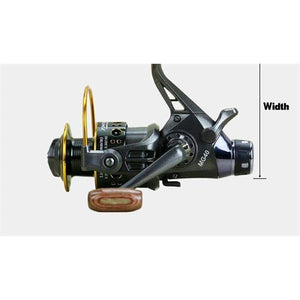 Planet Gates New Double Brake Design Fishing Reel Super Strong Carp Fishing Feeder Spinning Reel Spinning wheel type fishing wheel