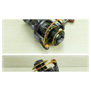 Planet Gates New Double Brake Design Fishing Reel Super Strong Carp Fishing Feeder Spinning Reel Spinning wheel type fishing wheel