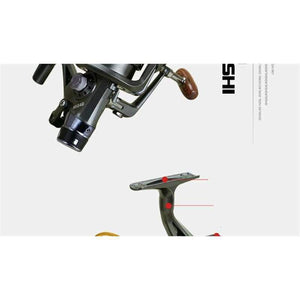 Planet Gates New Double Brake Design Fishing Reel Super Strong Carp Fishing Feeder Spinning Reel Spinning wheel type fishing wheel