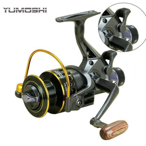 Planet Gates New Double Brake Design Fishing Reel Super Strong Carp Fishing Feeder Spinning Reel Spinning wheel type fishing wheel