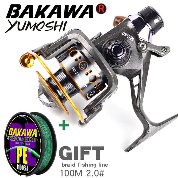 Planet Gates New Double Brake Design Fishing Reel Super Strong Carp Fishing Feeder Spinning Reel Spinning wheel type fishing wheel MG